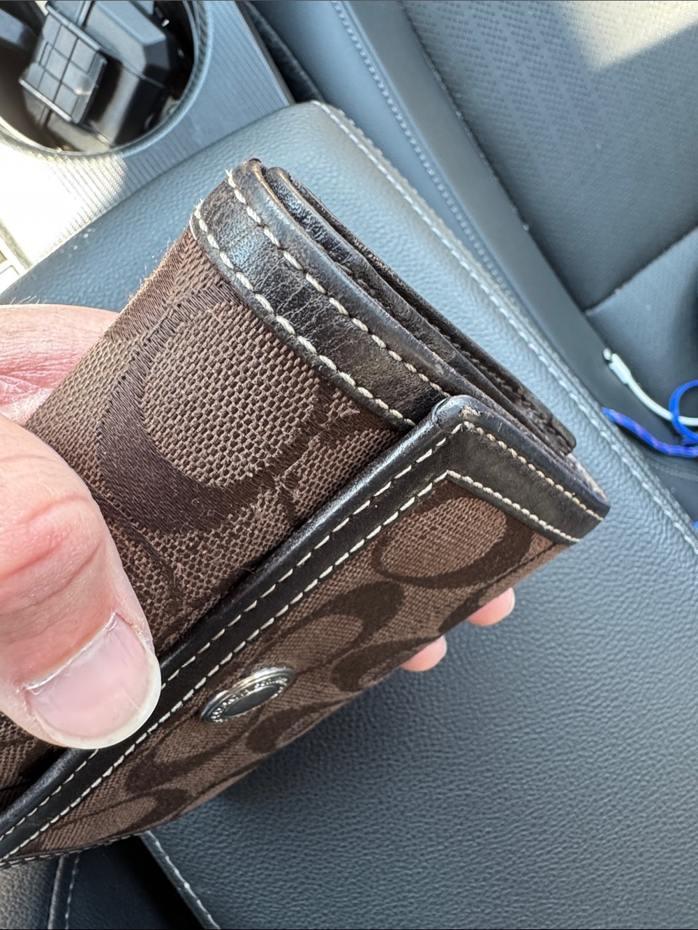 Coach Tri-Fold Wallet - Picture 12 of 13